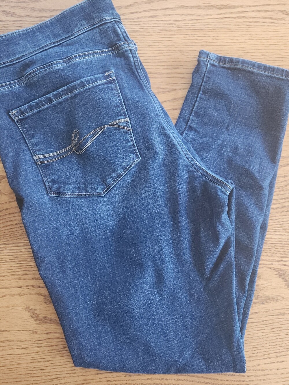 Lee Modern Series Midrise Fit Dream Legging - Blue Women's Stretch Denim Jeans